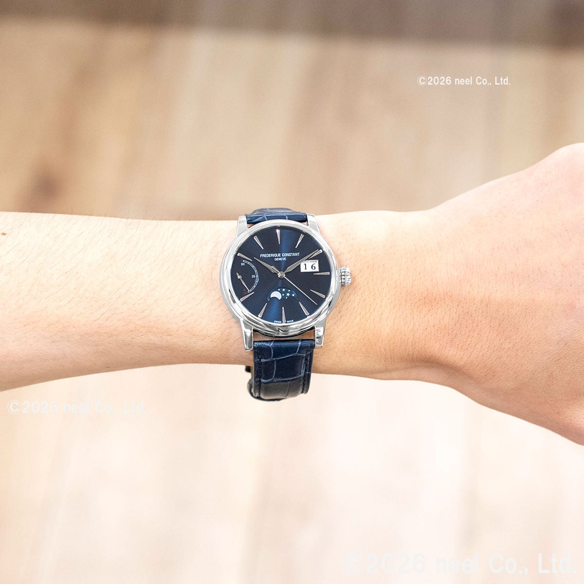 フレデリック コンスタント FREDERIQUE CONSTANT クラシック パワーリザーブビッグデイト マニュファクチュール FC-735N3H6【60回分割手数料無料！】