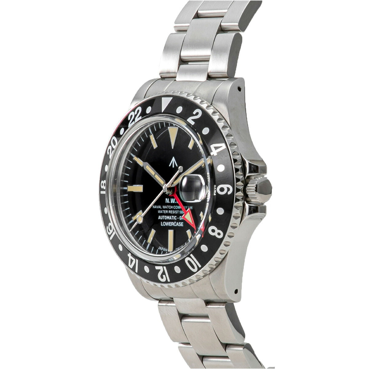 ナバルウォッチ NAVAL WATCH Produced By LOWERCASE ローワーケース FRXD001 腕時計 メンズ 自動巻き GMT【60回分割手数料無料！】