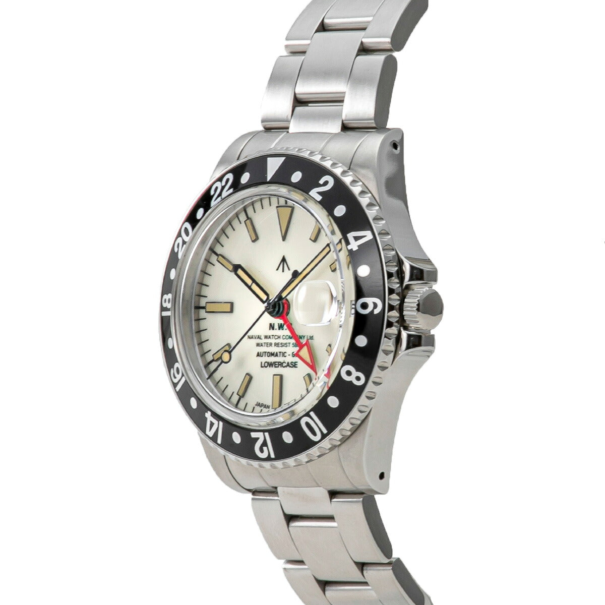 ナバルウォッチ NAVAL WATCH Produced By LOWERCASE ローワーケース FRXD002 腕時計 メンズ 自動巻き GMT【60回分割手数料無料！】