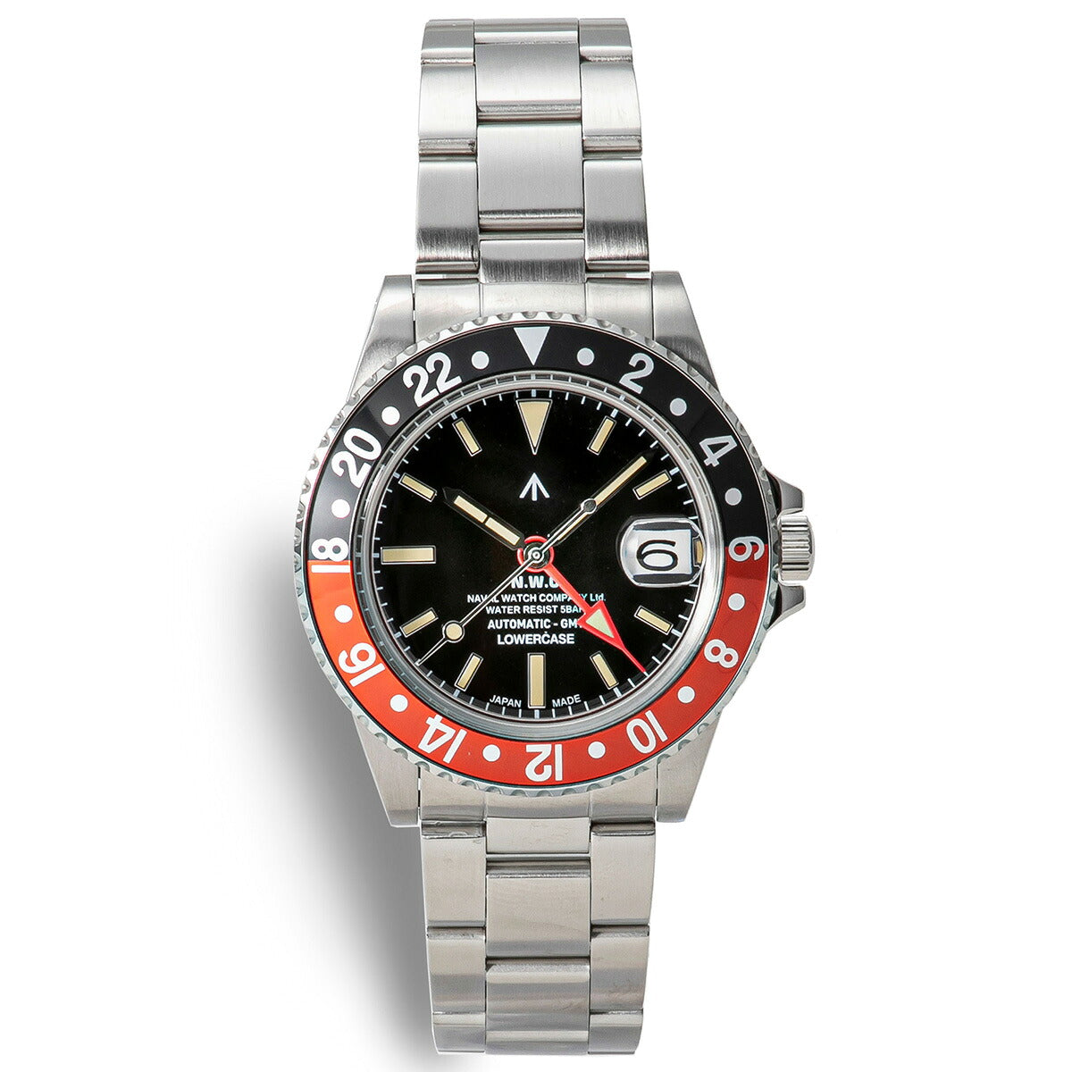 ナバルウォッチ NAVAL WATCH Produced By LOWERCASE ローワーケース FRXD004 腕時計 メンズ 自動巻き GMT【60回分割手数料無料！】