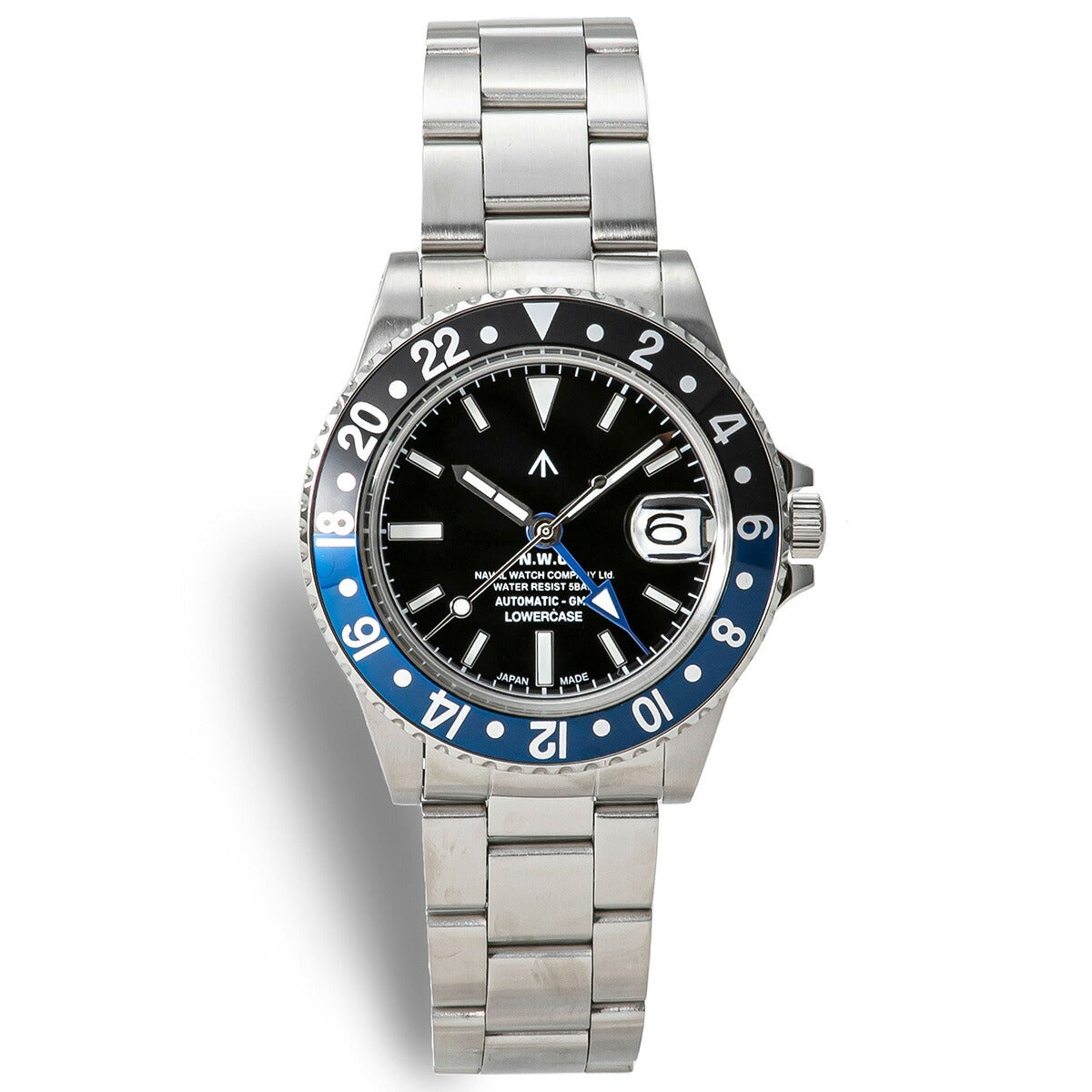 ナバルウォッチ NAVAL WATCH Produced By LOWERCASE ローワーケース FRXD005 腕時計 メンズ 自動巻き GMT【60回分割手数料無料！】