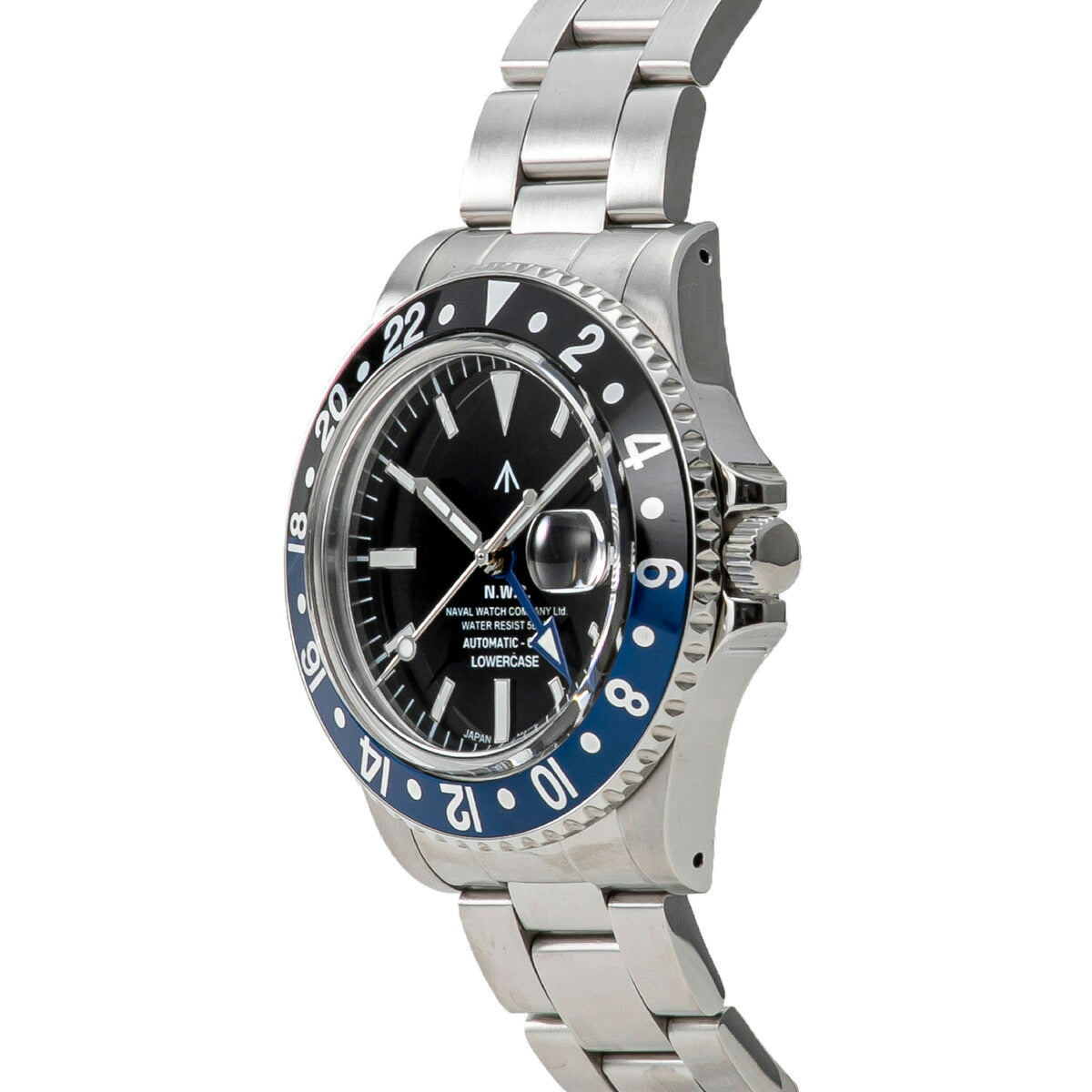 ナバルウォッチ NAVAL WATCH Produced By LOWERCASE ローワーケース FRXD005 腕時計 メンズ 自動巻き GMT【60回分割手数料無料！】