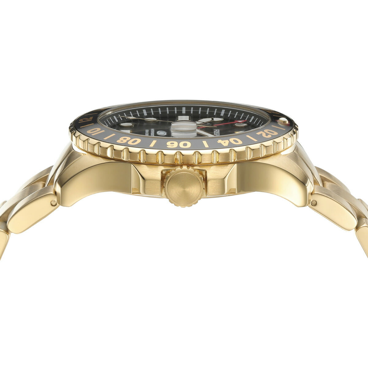 フォッシル FOSSIL 腕時計 メンズ FOSSIL BLUE GMT ゴールドトーン ステンレススチールウォッチ FS5990