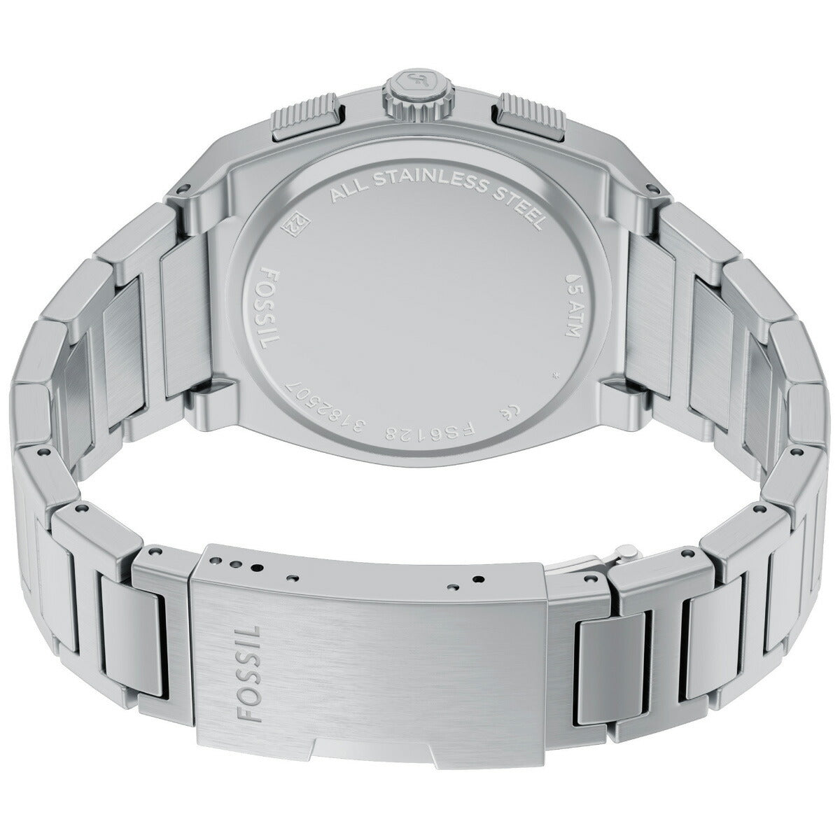 フォッシル FOSSIL 腕時計 メンズ EVERETT クロノグラフ ステンレススチールウォッチ FS6128【2025 新作】