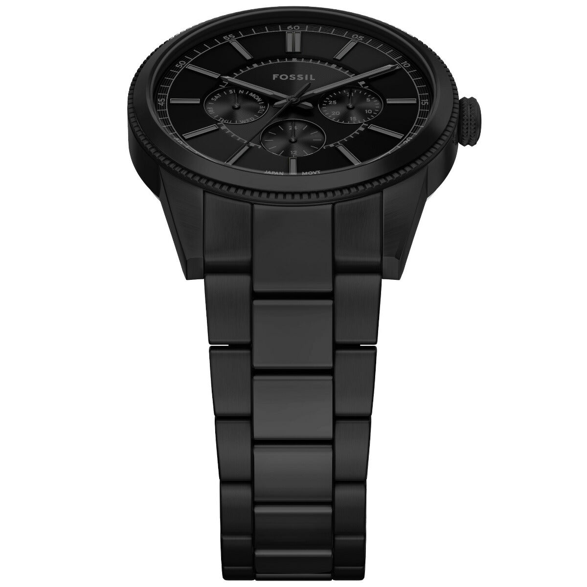 フォッシル FOSSIL 腕時計 メンズ PEARSON マルチファンクション ブラック ステンレススチールウォッチ FS6135【2025 新作】