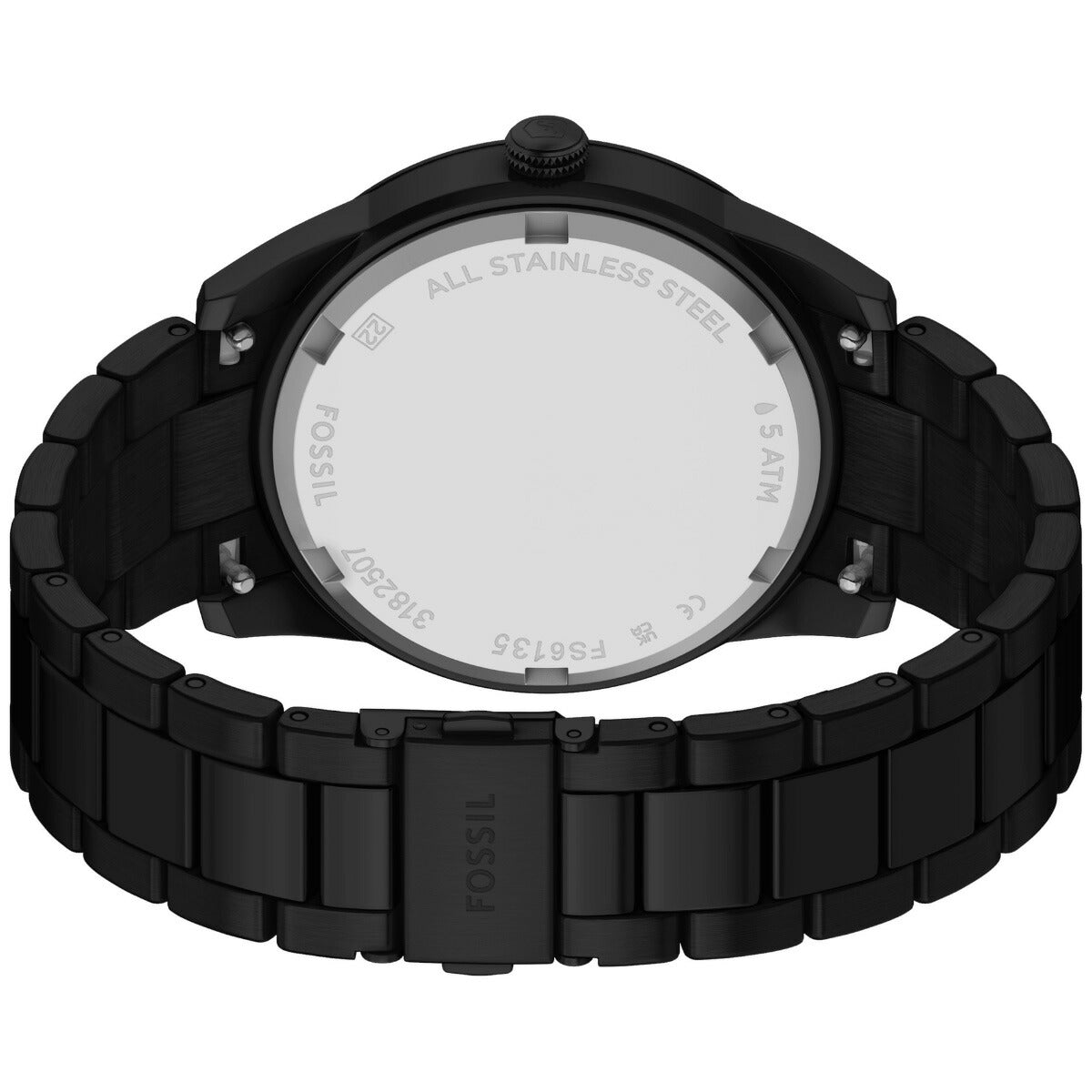 フォッシル FOSSIL 腕時計 メンズ PEARSON マルチファンクション ブラック ステンレススチールウォッチ FS6135【2025 新作】