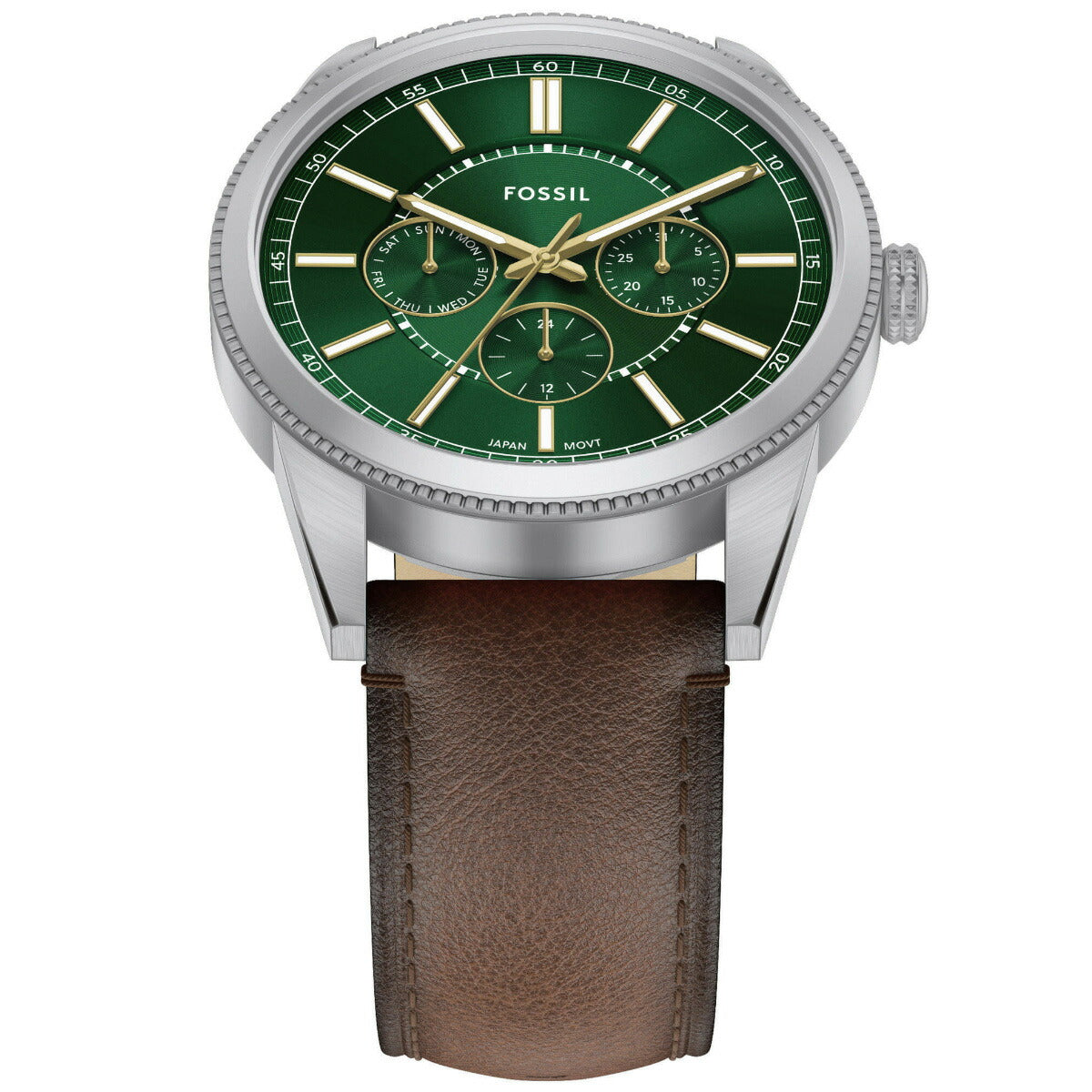 フォッシル FOSSIL 腕時計 メンズ PEARSON マルチファンクション ブラウンレザーウォッチ FS6137【2025 新作】