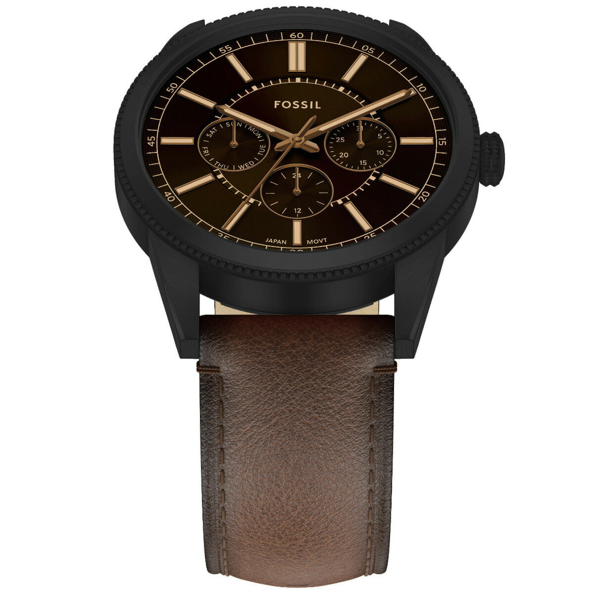 フォッシル FOSSIL 腕時計 メンズ PEARSON マルチファンクション ブラウンレザーウォッチ FS6138【2025 新作】