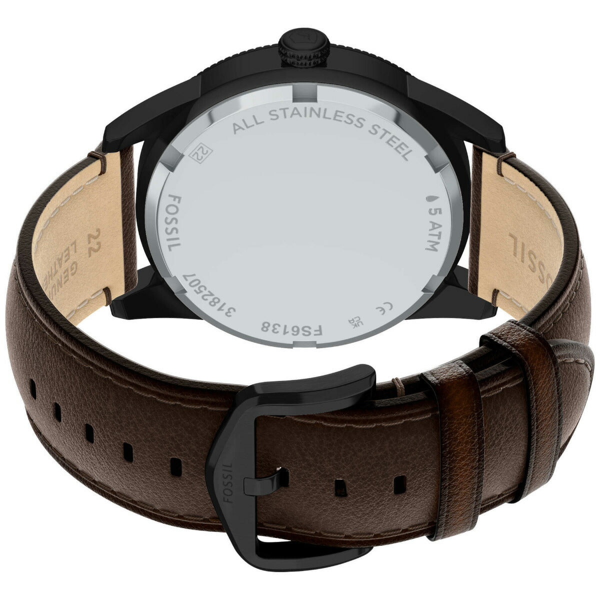 フォッシル FOSSIL 腕時計 メンズ PEARSON マルチファンクション ブラウンレザーウォッチ FS6138【2025 新作】