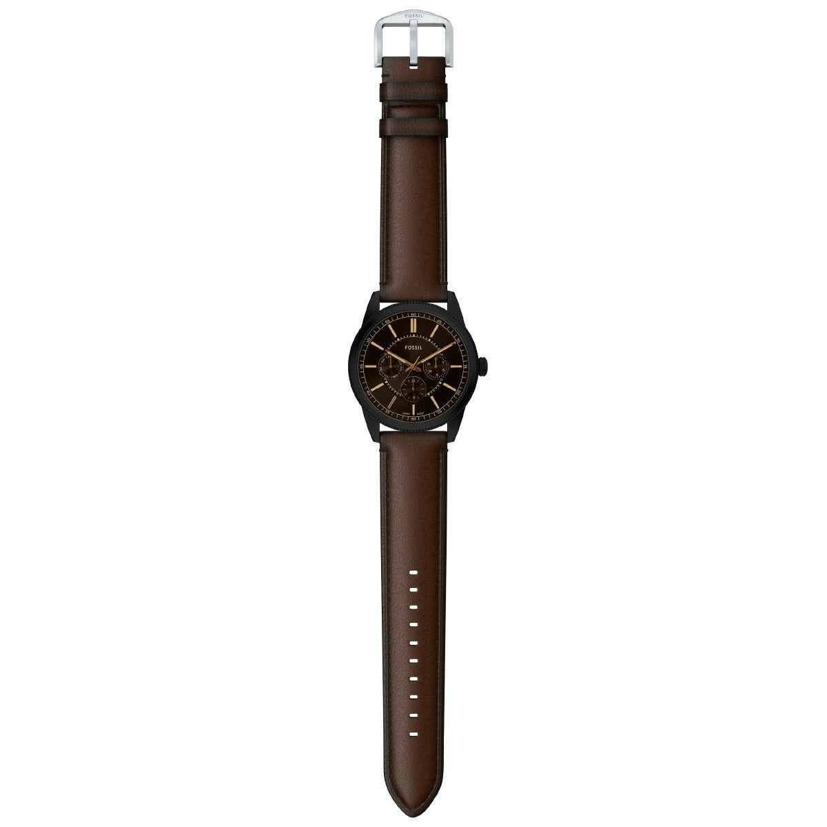 フォッシル FOSSIL 腕時計 メンズ PEARSON マルチファンクション ブラウンレザーウォッチ FS6138【2025 新作】