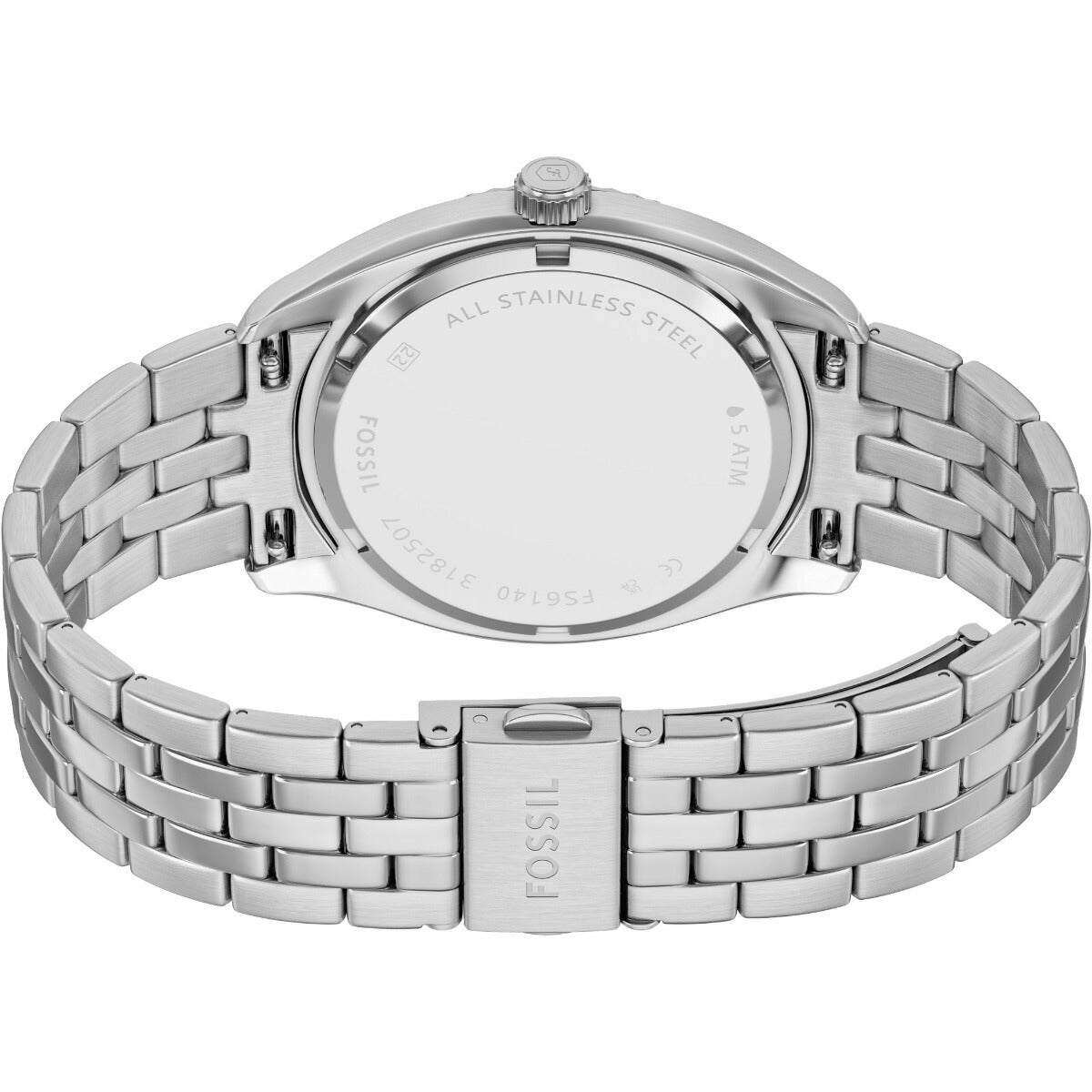フォッシル FOSSIL 腕時計 メンズ CAMPBELL 三針 デイデイト ステンレススチールウォッチ FS6140