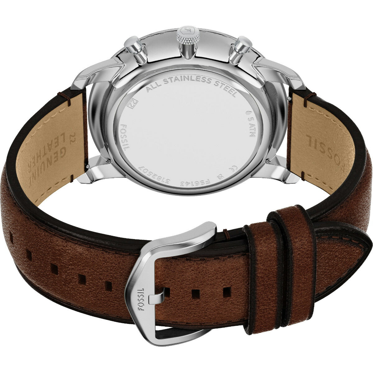 フォッシル FOSSIL 腕時計 メンズ NEUTRA クロノグラフ ブラウン レザーウォッチ FS6143【2025 新作】