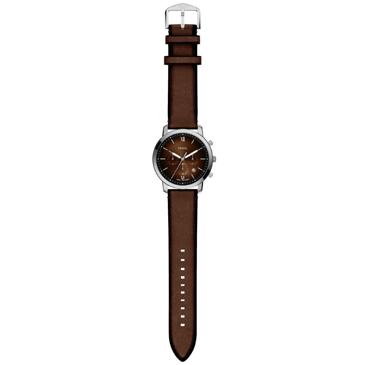 フォッシル FOSSIL 腕時計 メンズ NEUTRA クロノグラフ ブラウン レザーウォッチ FS6143【2025 新作】