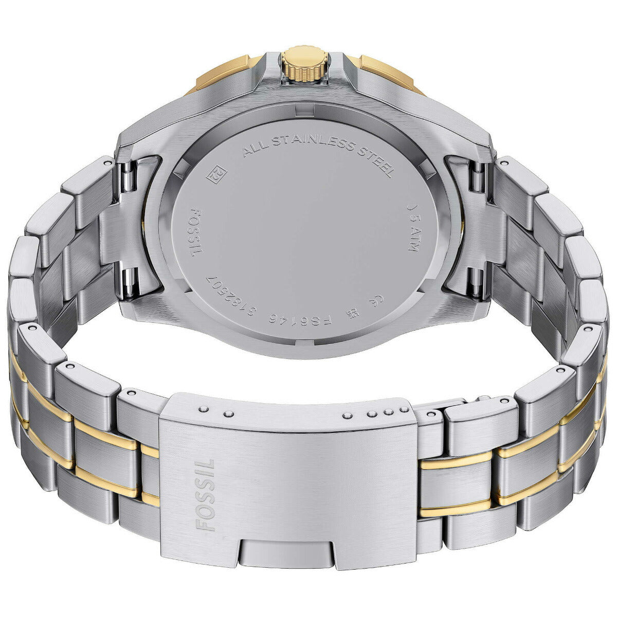 フォッシル FOSSIL 腕時計 メンズ GARRETT マルチファンクション ツートーン ステンレススチールウォッチ FS6146【2025 新作】