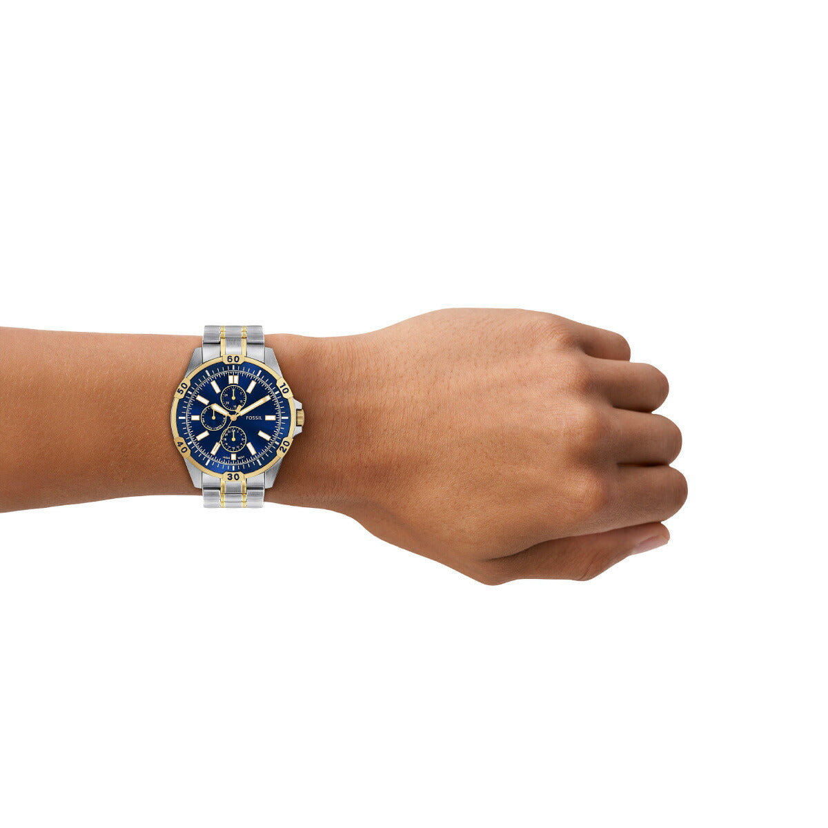 フォッシル FOSSIL 腕時計 メンズ GARRETT マルチファンクション ツートーン ステンレススチールウォッチ FS6146【2025 新作】