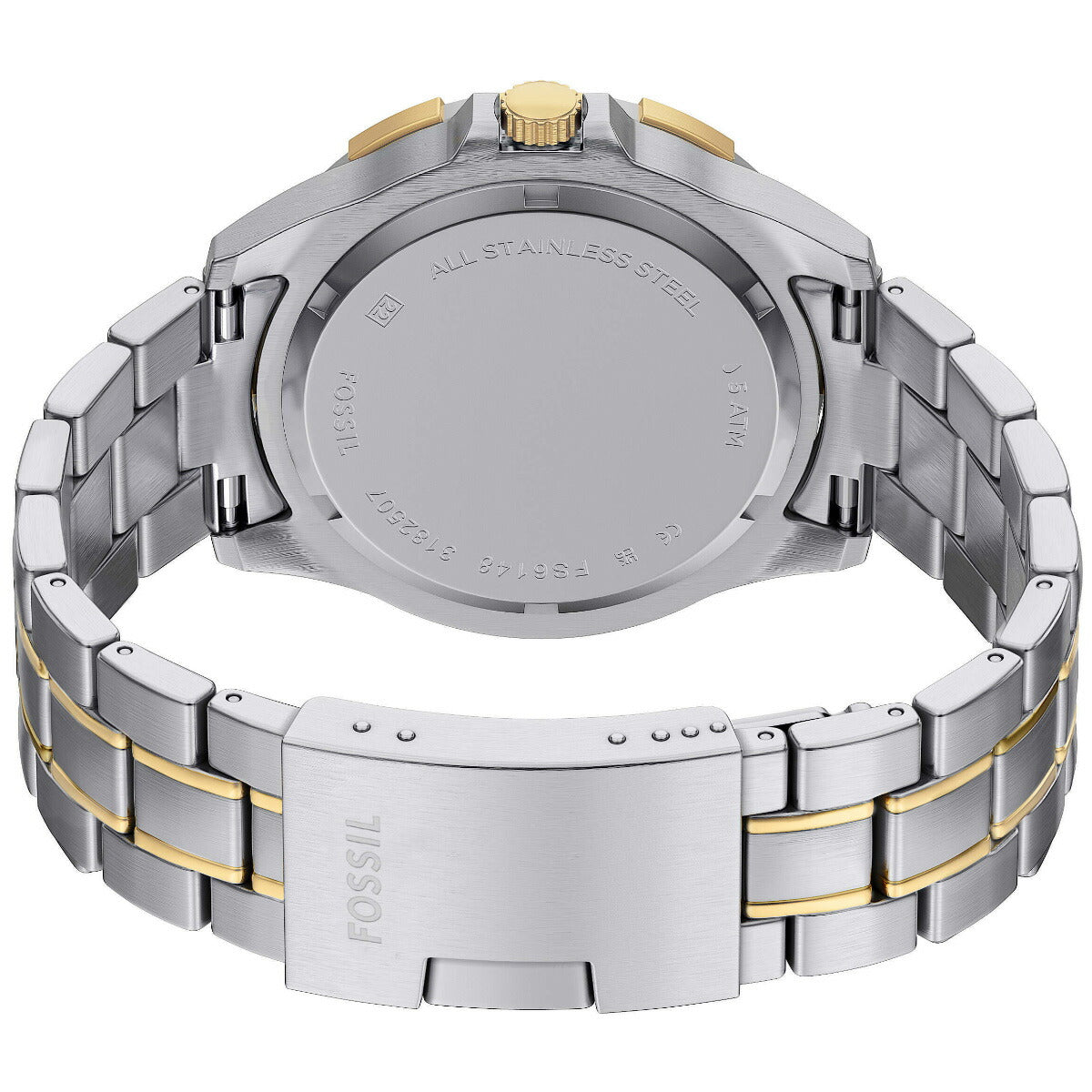 フォッシル FOSSIL 腕時計 メンズ GARRETT マルチファンクション ツートーン ステンレススチールウォッチ FS6148【2025 新作】