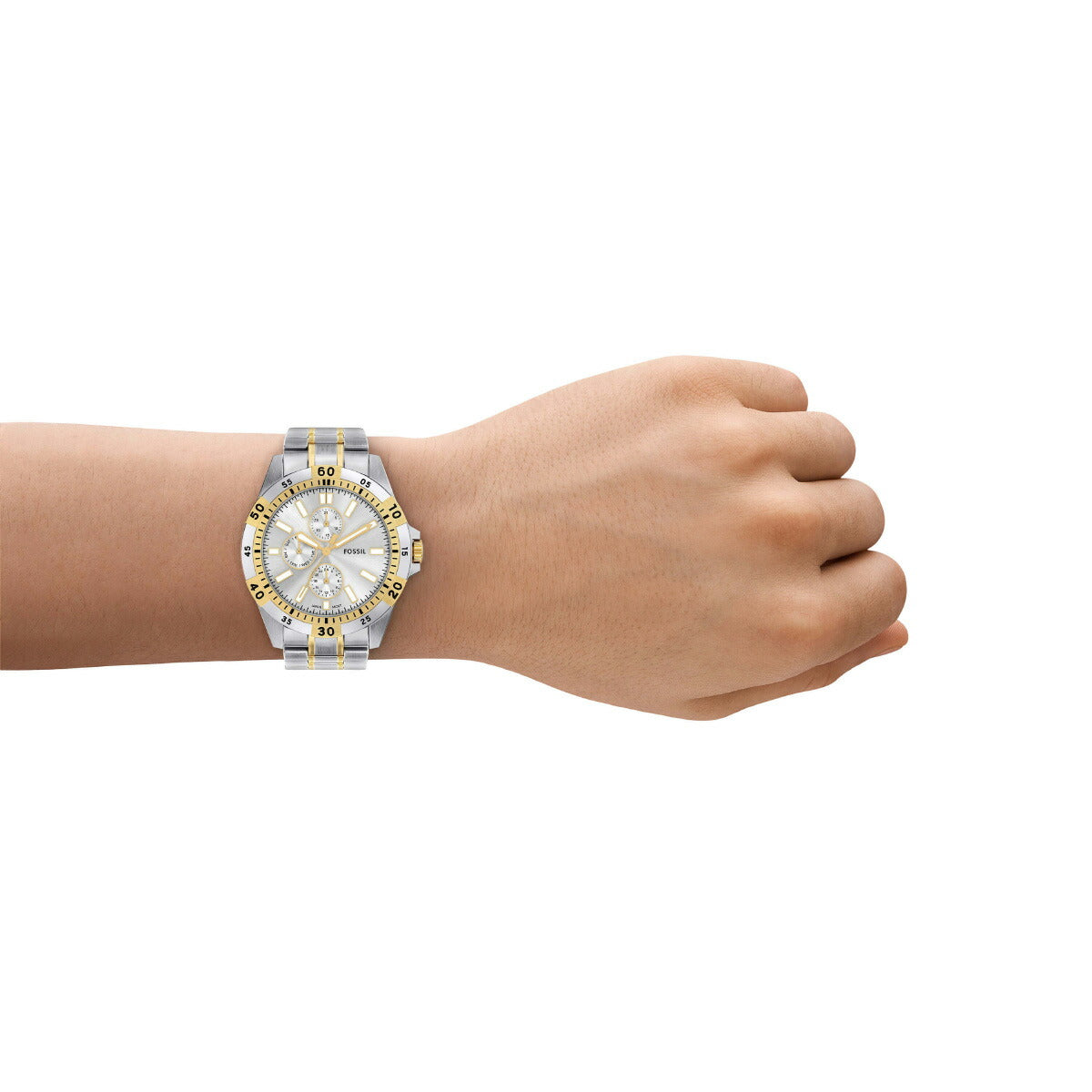 フォッシル FOSSIL 腕時計 メンズ GARRETT マルチファンクション ツートーン ステンレススチールウォッチ FS6148【2025 新作】