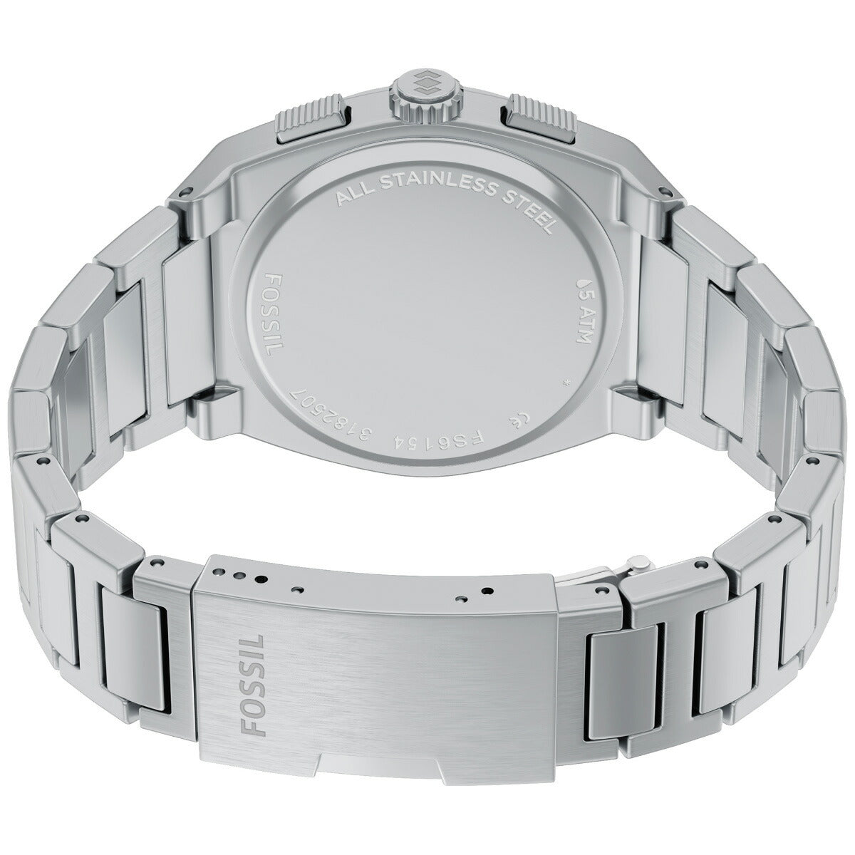 フォッシル FOSSIL 腕時計 メンズ EVERETT クロノグラフ ステンレススチール FS6154【2026 新作】