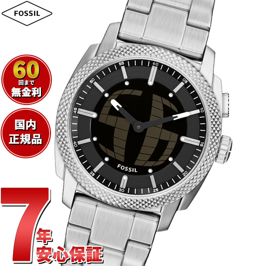 フォッシル FOSSIL 腕時計 アナデジ メンズ MACHINE BIG TIC 41mm ステンレススチール FS6155【2026 新作】