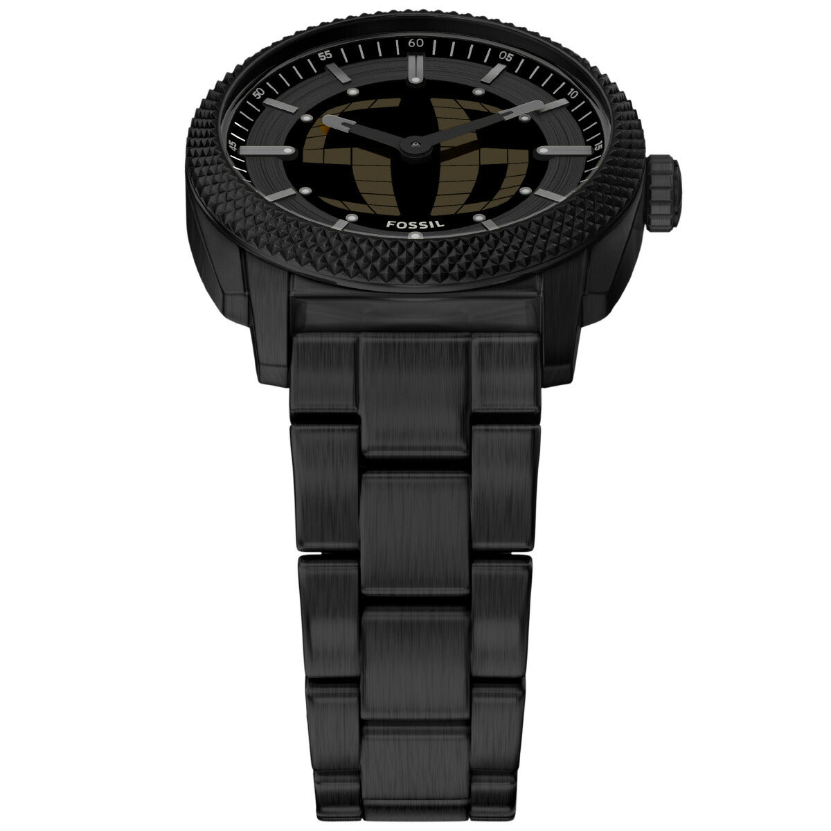 フォッシル FOSSIL 腕時計 アナデジ メンズ MACHINE BIG TIC 41mm ブラック ステンレススチール FS6156【2026 新作】