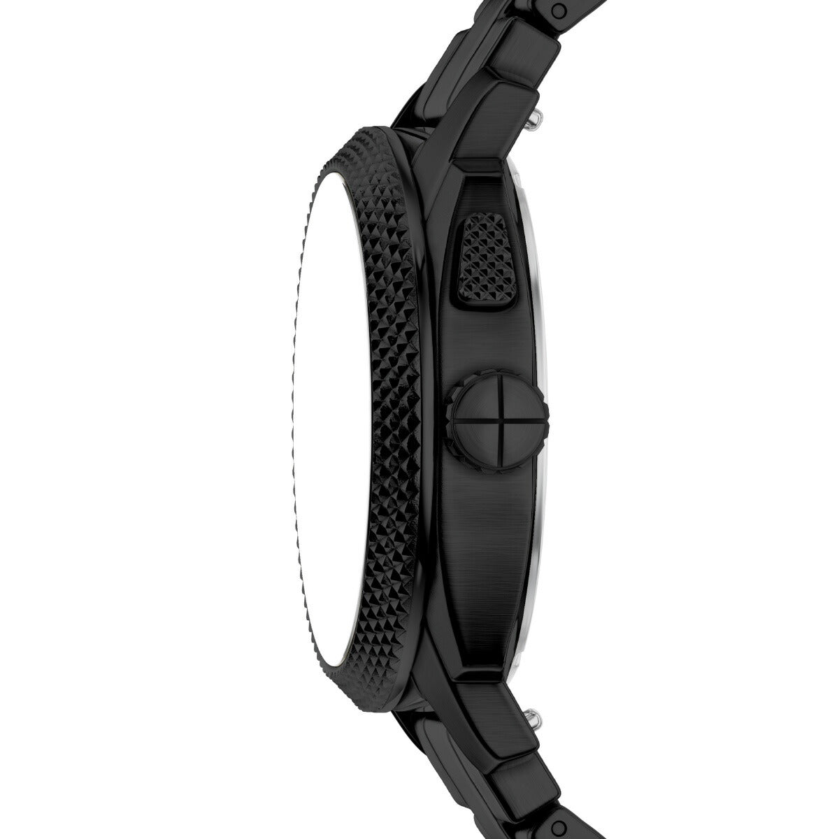 フォッシル FOSSIL 腕時計 アナデジ メンズ MACHINE BIG TIC 41mm ブラック ステンレススチール FS6156【2026 新作】