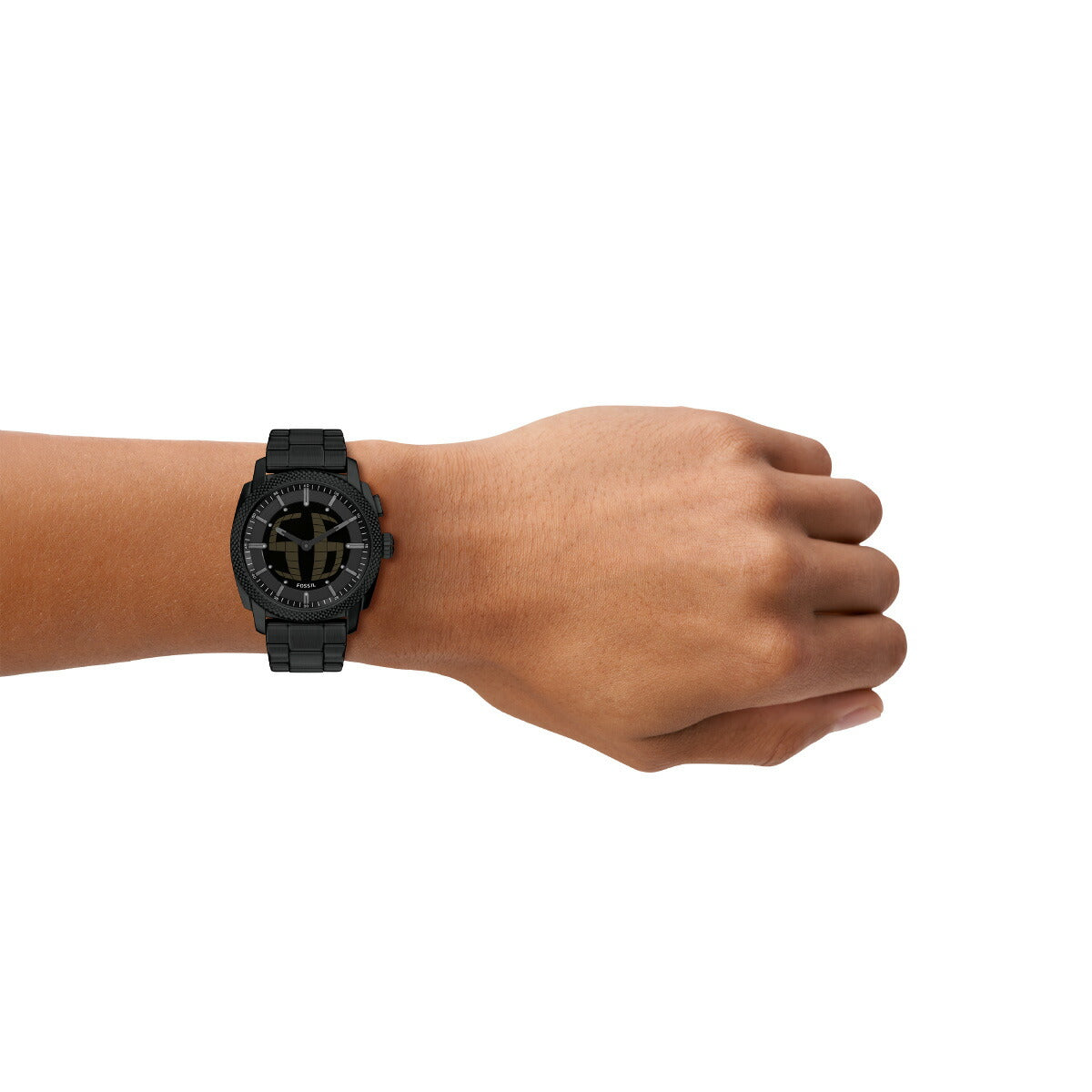 フォッシル FOSSIL 腕時計 アナデジ メンズ MACHINE BIG TIC 41mm ブラック ステンレススチール FS6156【2026 新作】