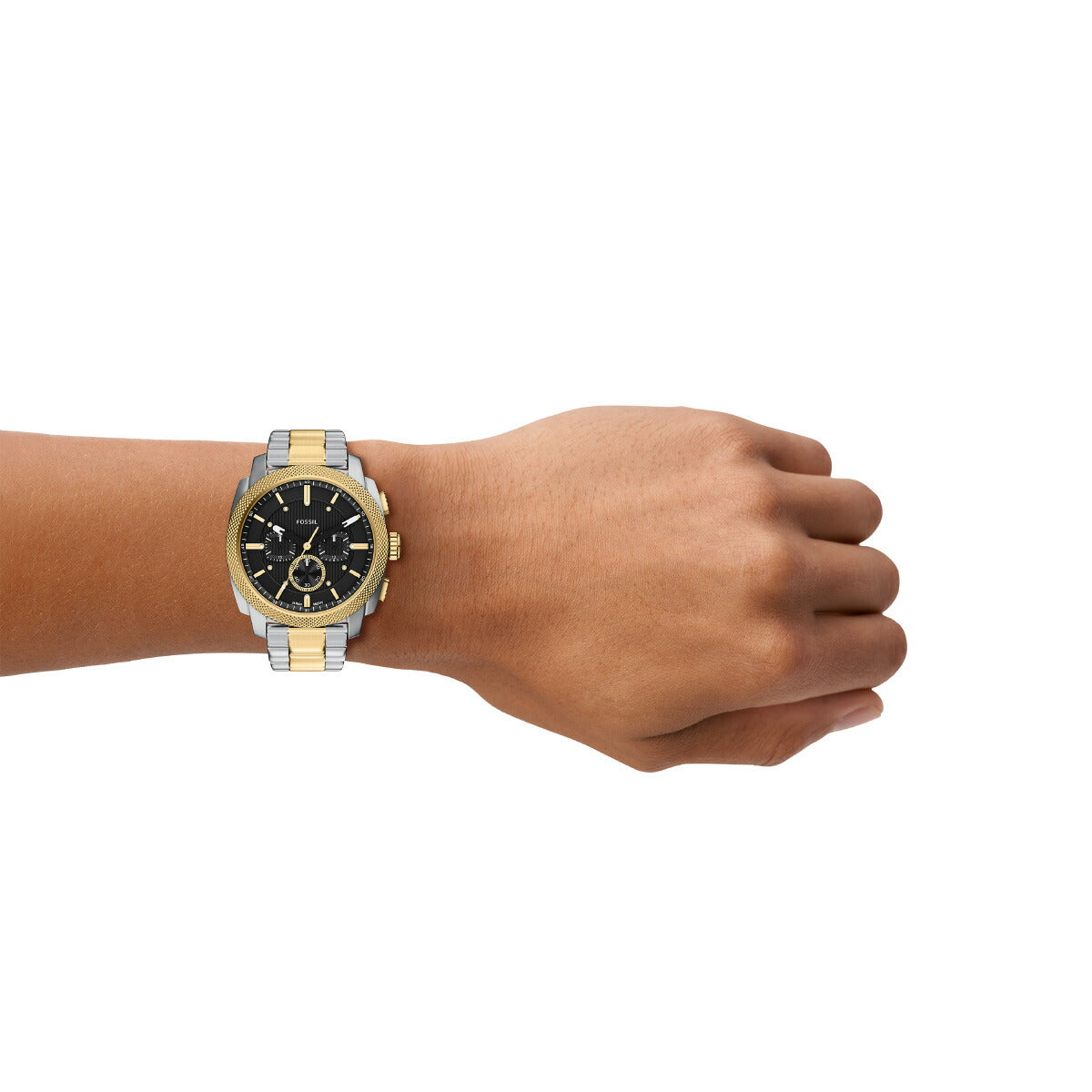 フォッシル FOSSIL 腕時計 メンズ MACHINE クロノグラフ ツートーン