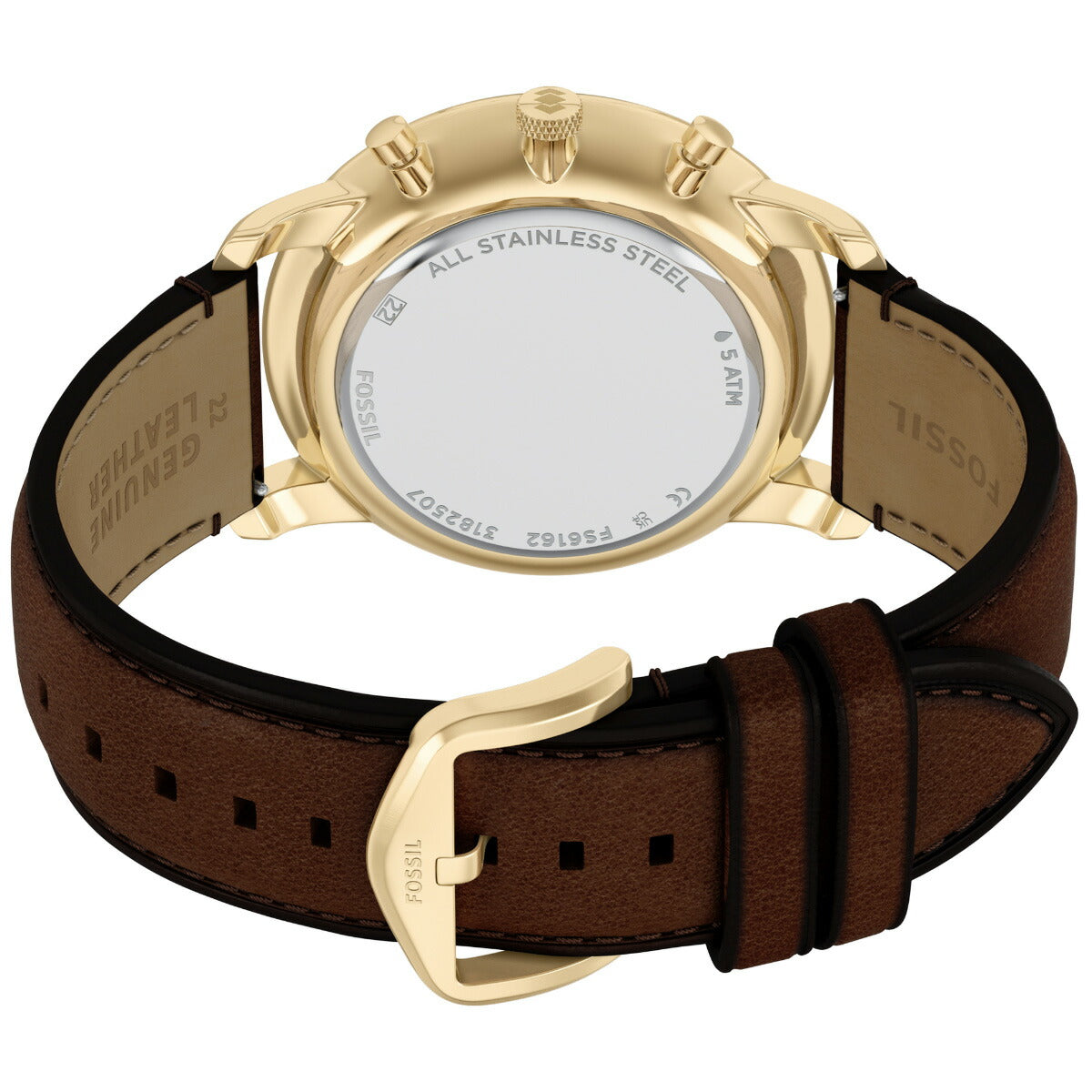 フォッシル FOSSIL 腕時計 メンズ NEUTRA クロノグラフ ブラウンレザー FS6162【2026 新作】