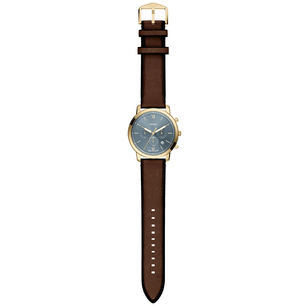 フォッシル FOSSIL 腕時計 メンズ NEUTRA クロノグラフ ブラウンレザー FS6162【2026 新作】