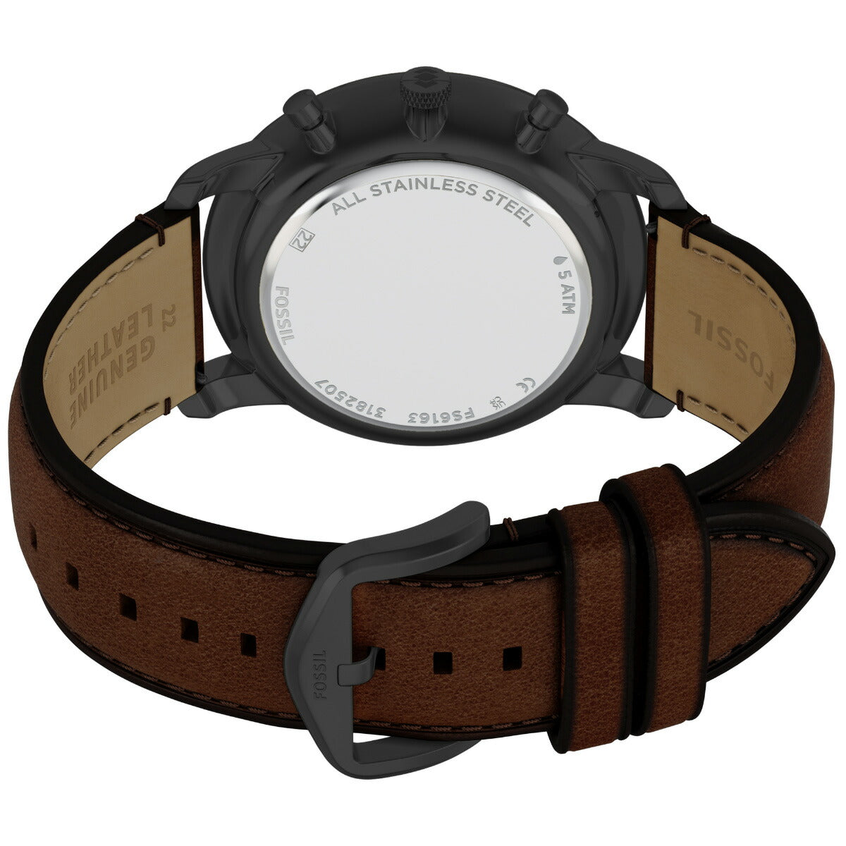 フォッシル FOSSIL 腕時計 メンズ NEUTRA クロノグラフ ブラウンレザー FS6163【2026 新作】