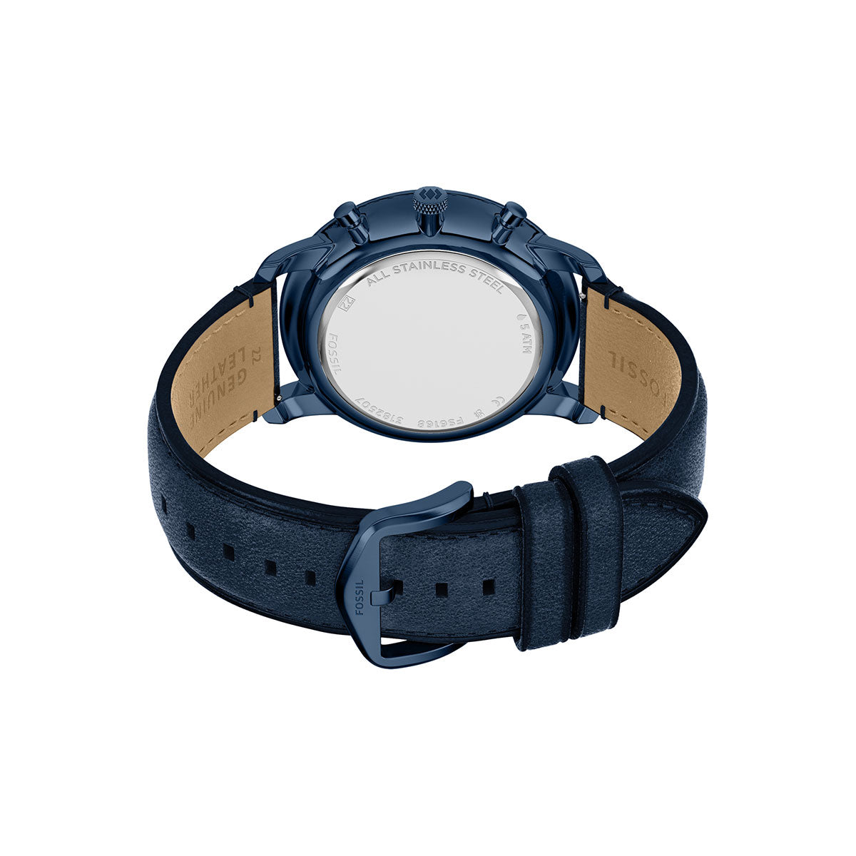 フォッシル FOSSIL 腕時計 メンズ NEUTRA クロノグラフ ネイビー レザーウォッチ FS6168【2026 新作】
