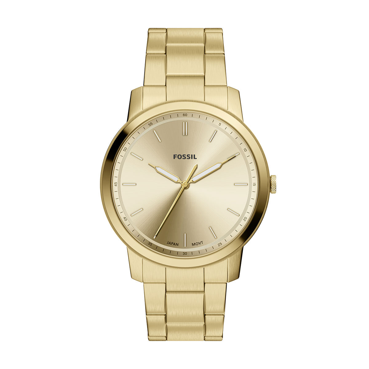 フォッシル FOSSIL 腕時計 メンズ MINIMALIST アナログ ゴールドトーン ステンレススチールウォッチ FS6181【2026新作】