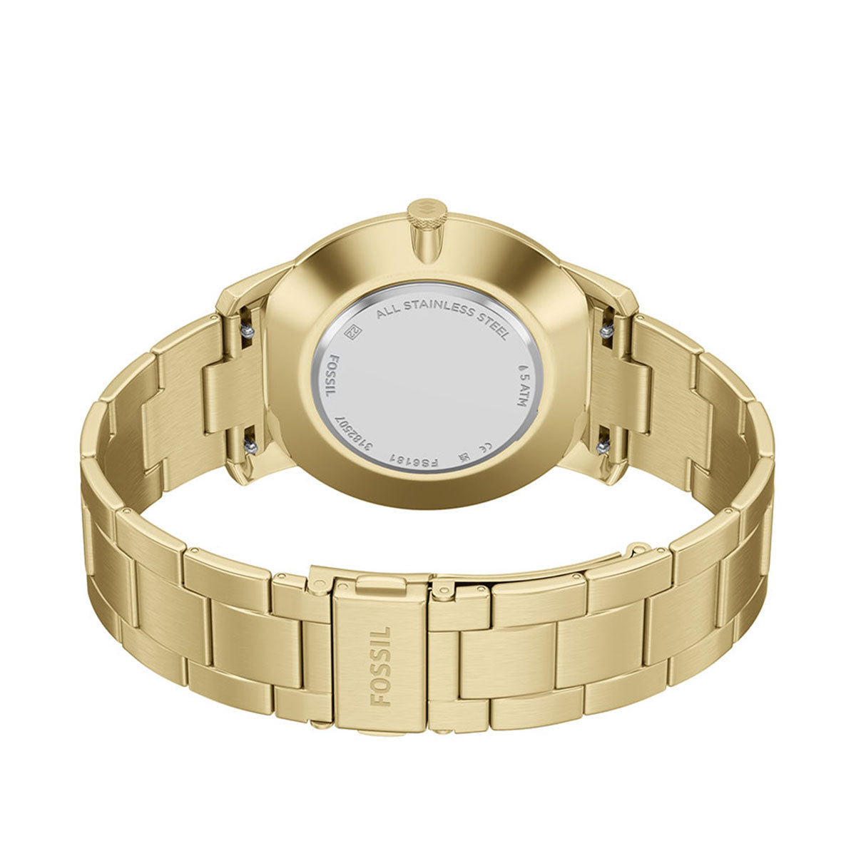 フォッシル FOSSIL 腕時計 メンズ MINIMALIST アナログ ゴールドトーン ステンレススチールウォッチ FS6181【2026新作】