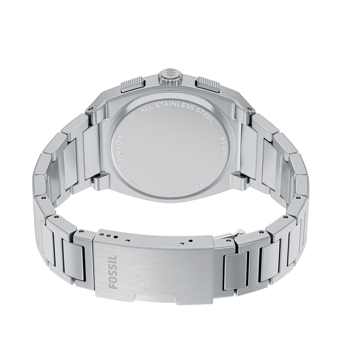 フォッシル FOSSIL 腕時計 メンズ EVERETT クロノグラフ アナログ ステンレススチールウォッチ FS6183【2026新作】