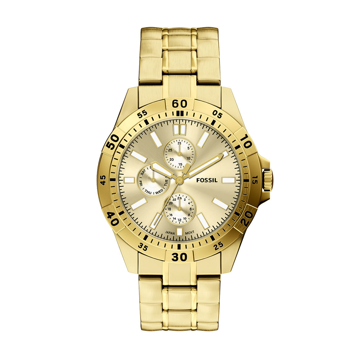フォッシル FOSSIL 腕時計 メンズ GARRETT マルチファンクション アナログ ツートーン ステンレススチールウォッチ FS6194【2026新作】