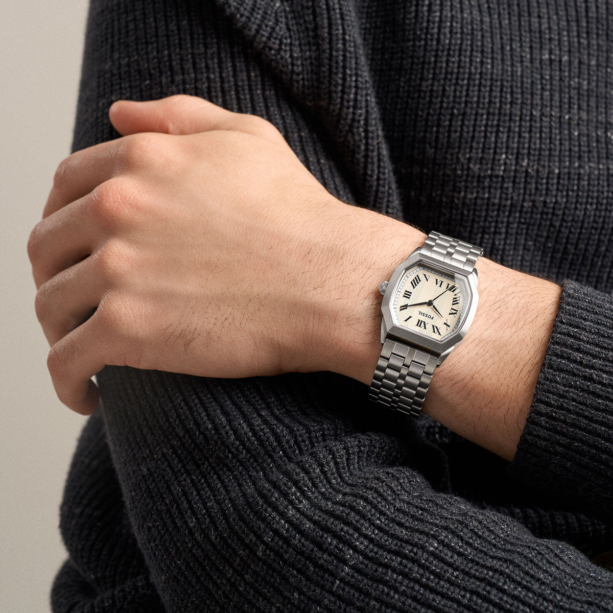 フォッシル FOSSIL 腕時計 メンズ HARLOW アナログ ステンレススチールウォッチ FS6211【2026新作】