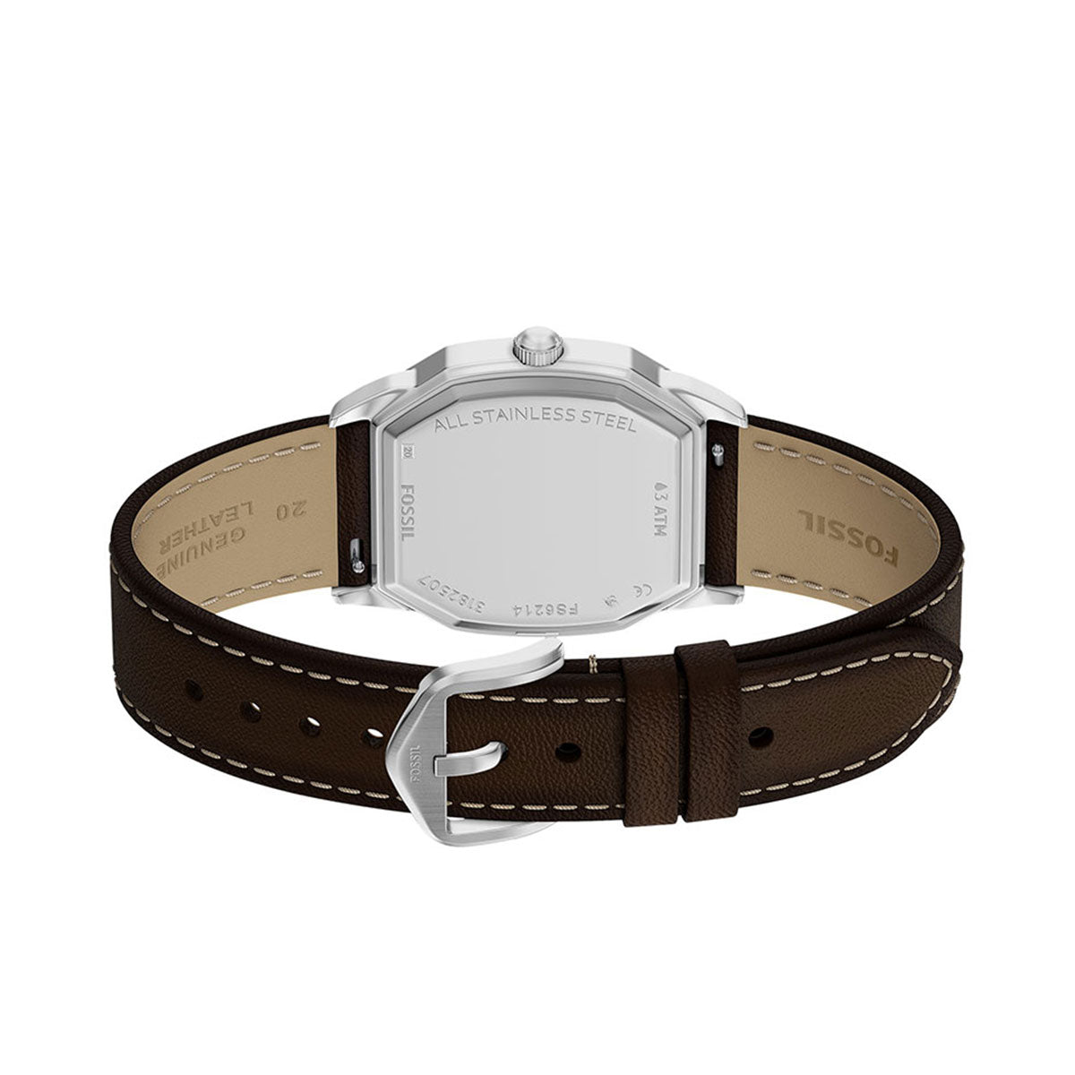フォッシル FOSSIL 腕時計 メンズ HARLOW アナログ ブラウン レザーウォッチ FS6214【2026新作】