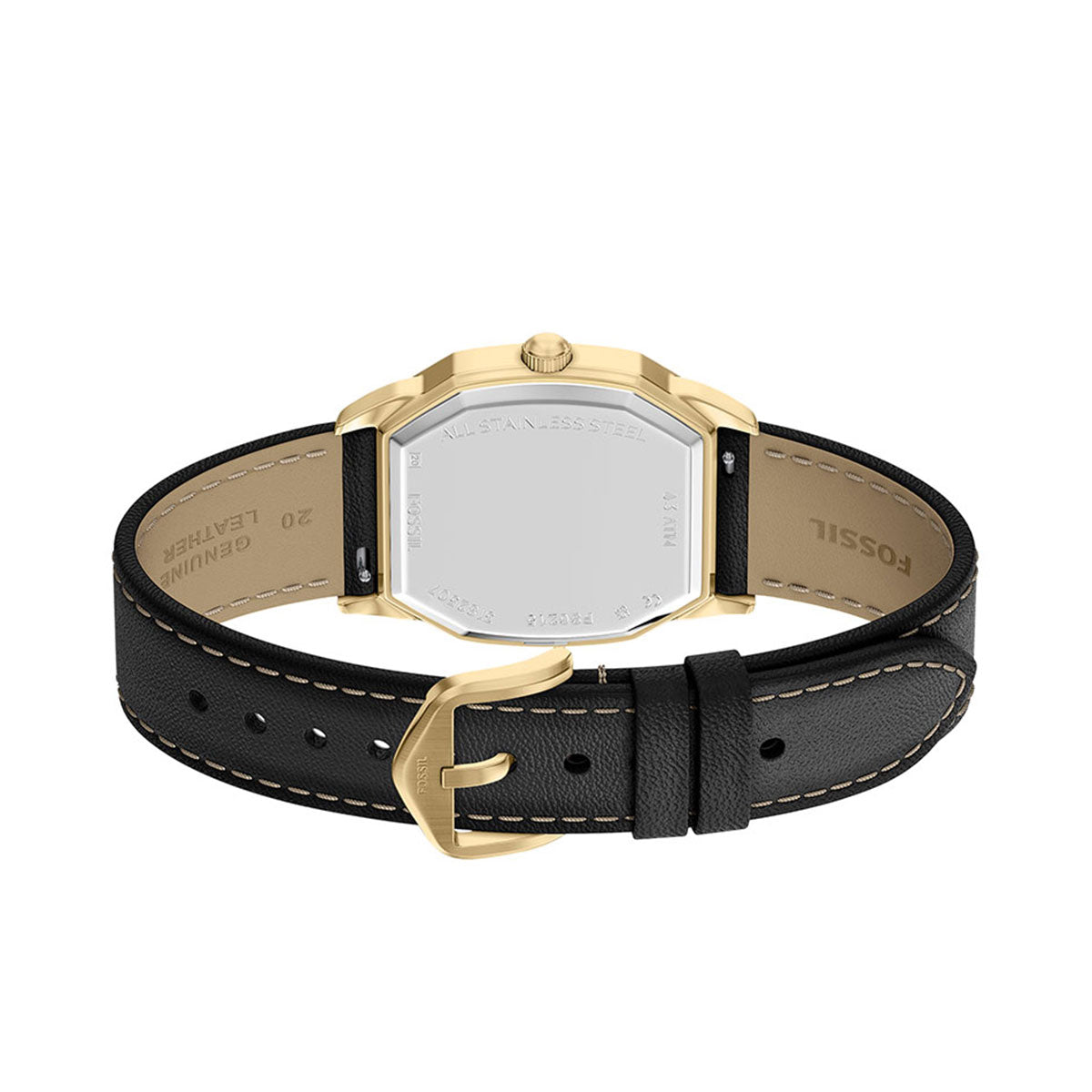フォッシル FOSSIL 腕時計 メンズ HARLOW アナログ ブラックレザーウォッチ FS6215【2026新作】