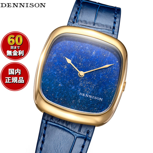 デニソン DENNISON 腕時計 メンズ レディース ALD Collection ナチュラルラピスラズリ ゴールド ALD-G-ST02-NVY-R-GBKL