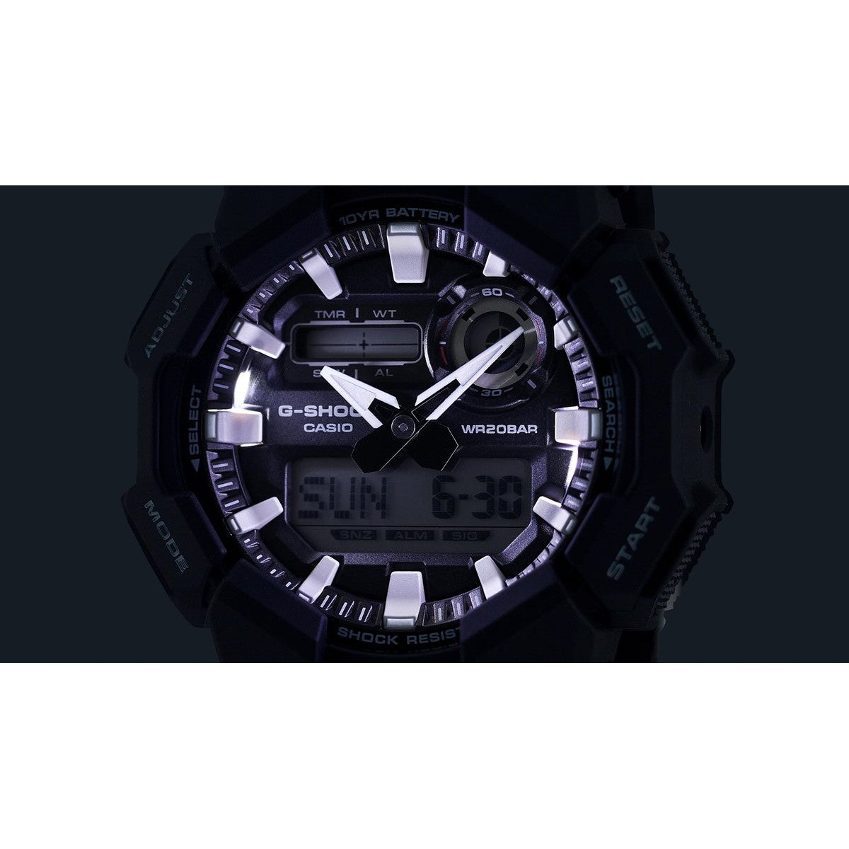 G-SHOCK カシオ Gショック CASIO アナデジ 腕時計 メンズ GA-010-1AJF ブラック【2024 新作】