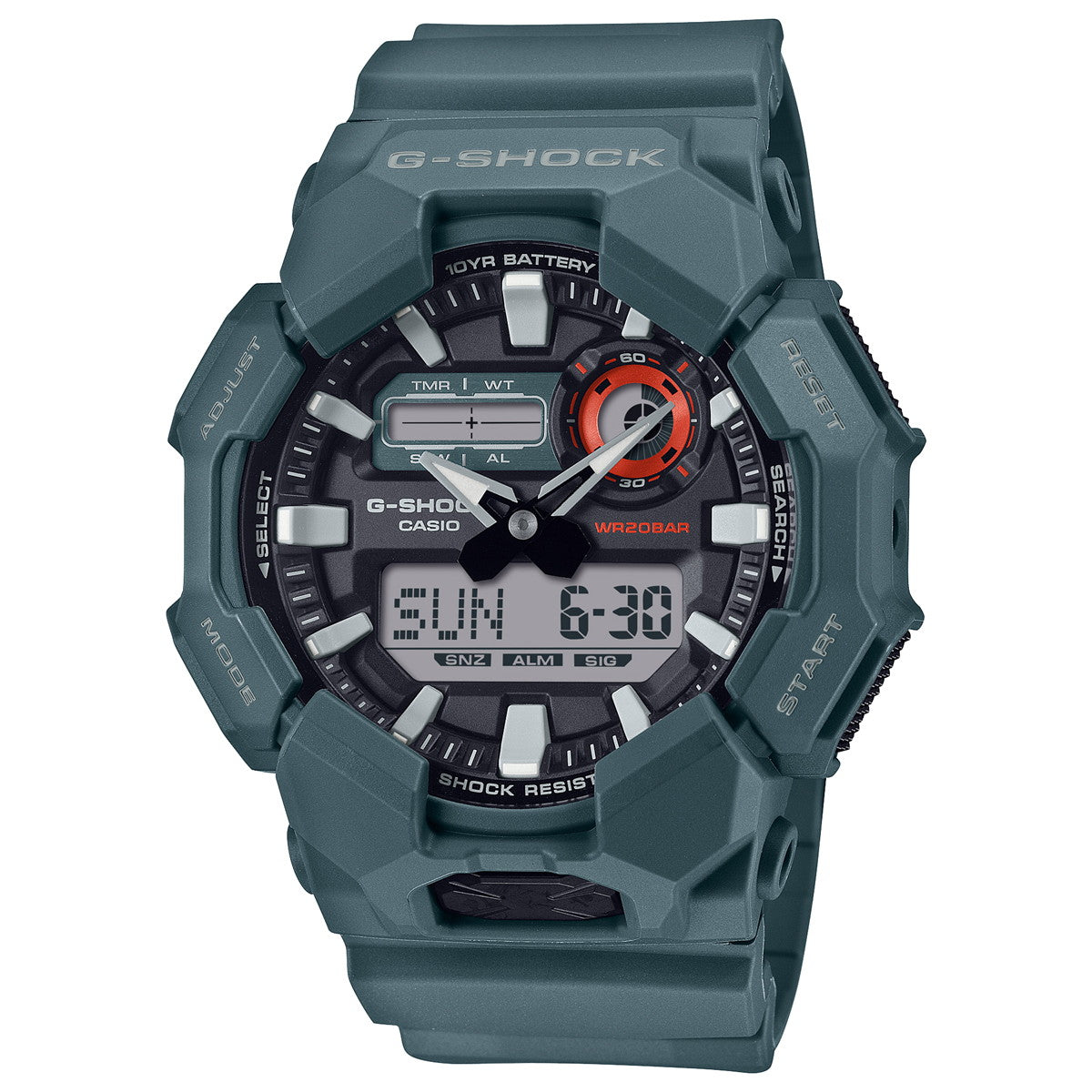 G-SHOCK カシオ Gショック CASIO アナデジ 腕時計 メンズ GA-010-2AJF ブルーグリーン【2024 新作】