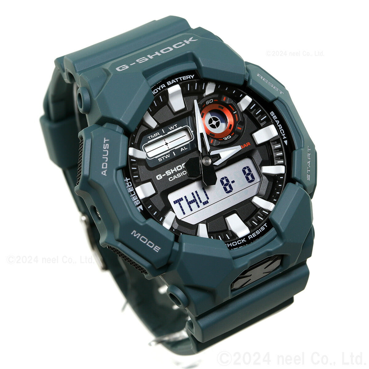 G-SHOCK カシオ Gショック CASIO アナデジ 腕時計 メンズ GA-010-2AJF ブルーグリーン【2024 新作】