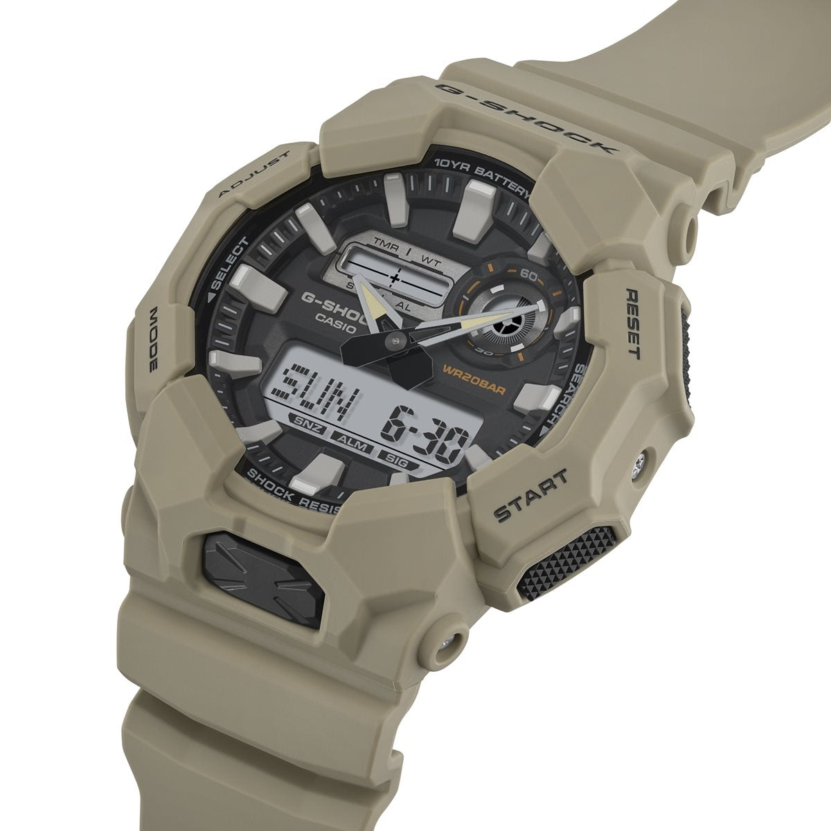 G-SHOCK カシオ Gショック CASIO アナデジ 腕時計 メンズ GA-010-5AJF ベージュ【2024 新作】