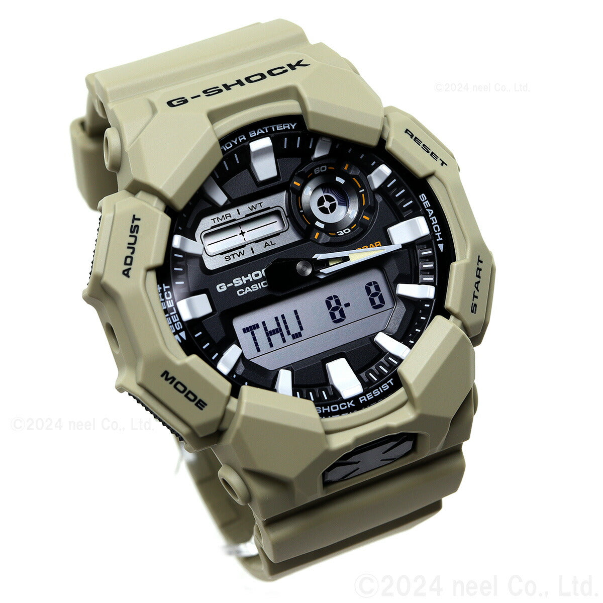 G-SHOCK カシオ Gショック CASIO アナデジ 腕時計 メンズ GA-010-5AJF ベージュ【2024 新作】