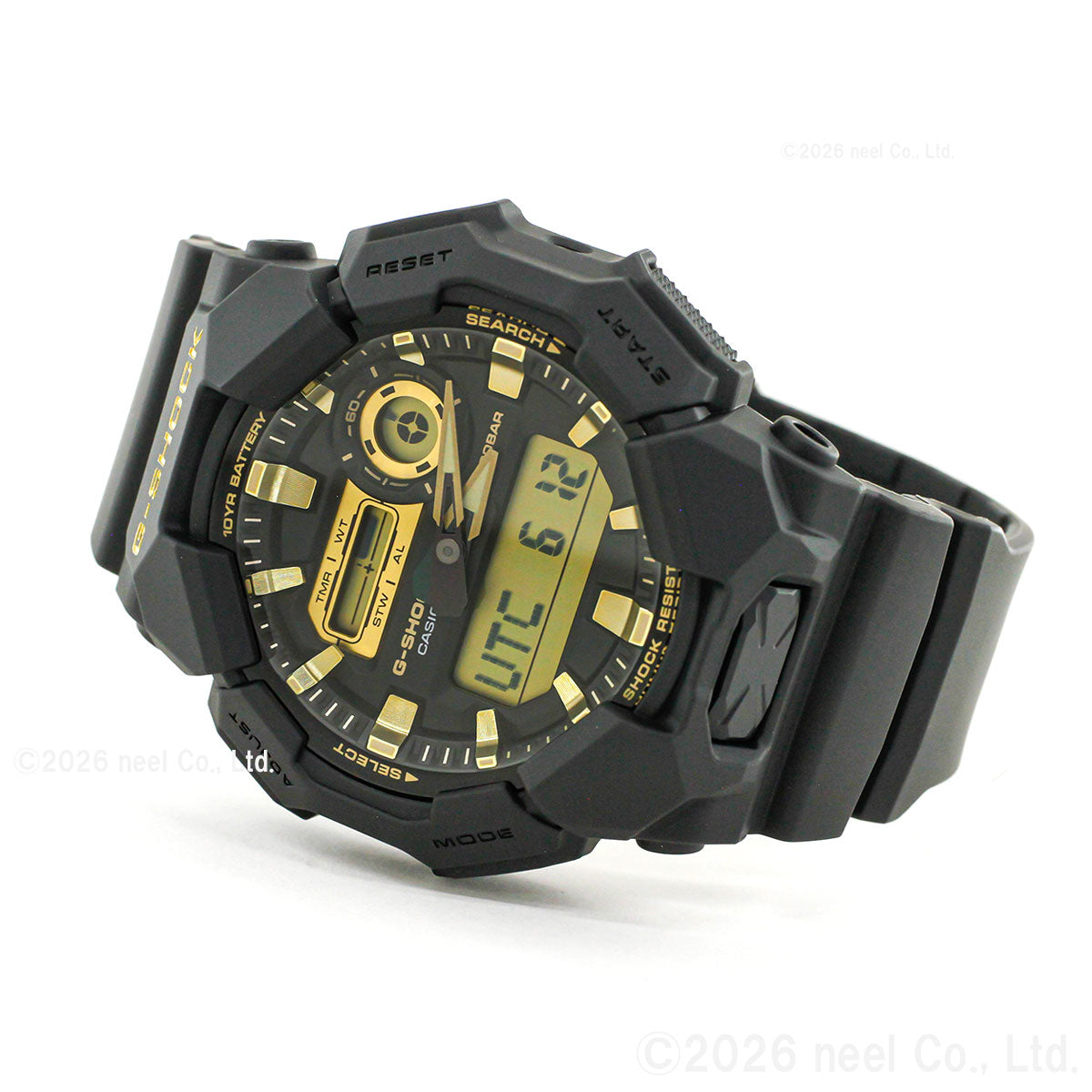 G-SHOCK カシオ Gショック CASIO アナデジ 腕時計 メンズ GA-010GB-1A9JF Black and Gold Series