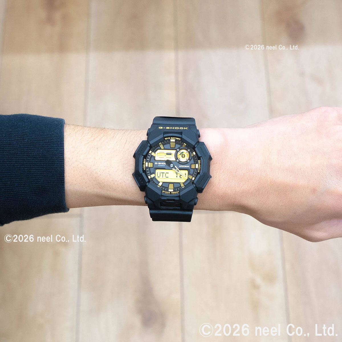G-SHOCK カシオ Gショック CASIO アナデジ 腕時計 メンズ GA-010GB-1A9JF Black and Gold Series