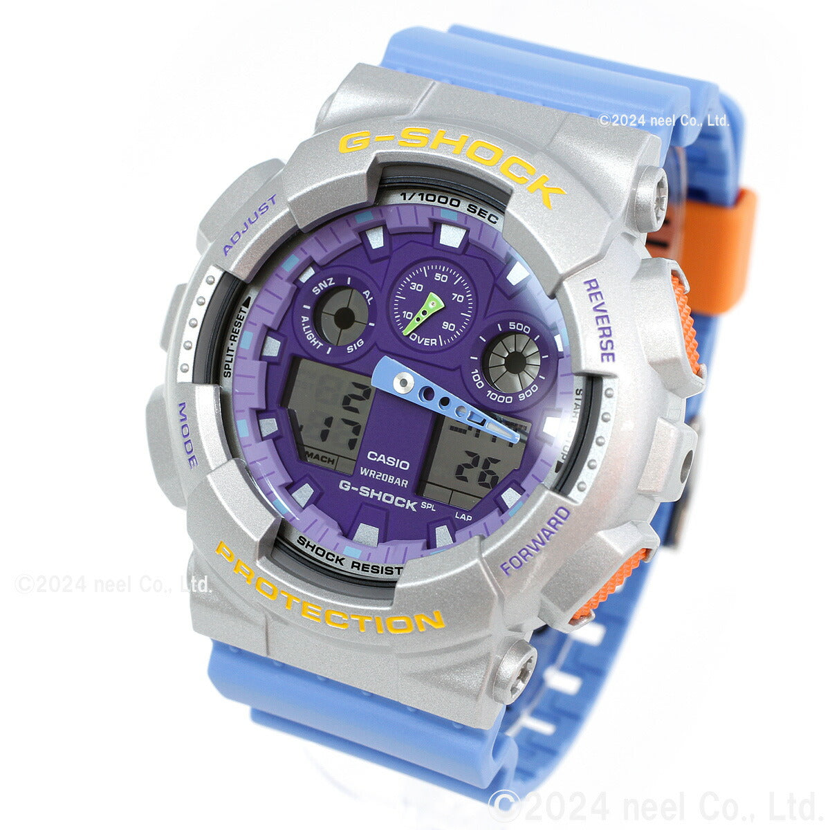 G-SHOCK アナデジ カシオ Gショック CASIO 限定モデル 腕時計 GA-100EU-8A2JF Euphoria シリーズ