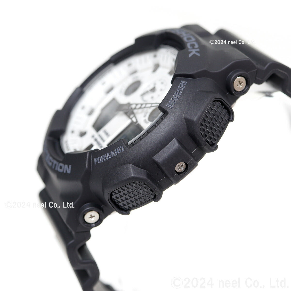 G-SHOCK アナデジ カシオ Gショック CASIO 腕時計 メンズ GA-100WD-1AJF Black and brilliant white シリーズ【2024 新作】