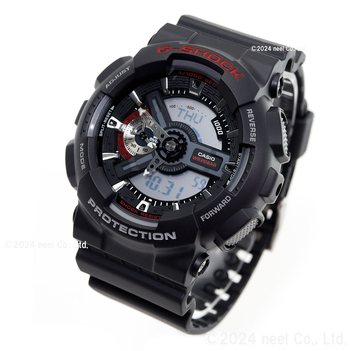 G-SHOCK ブラック カシオ Gショック 腕時計 メンズ GA-110-1AJF