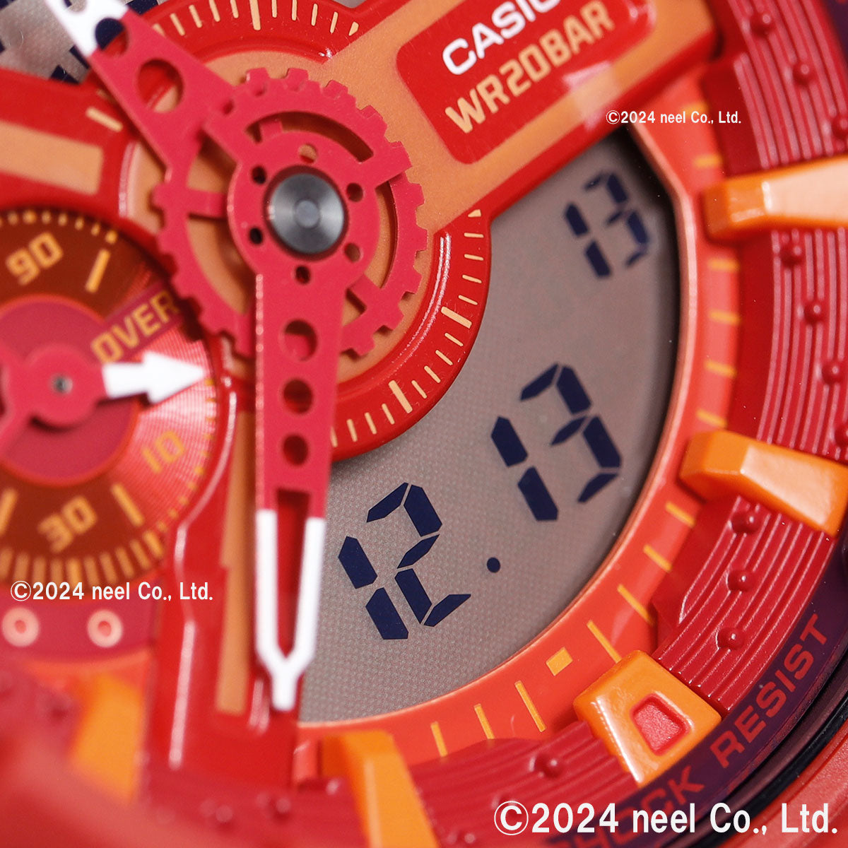 G-SHOCK 赤 ブルー＆レッドシリーズ アナデジ 腕時計 メンズ GA-110AC-4AJF